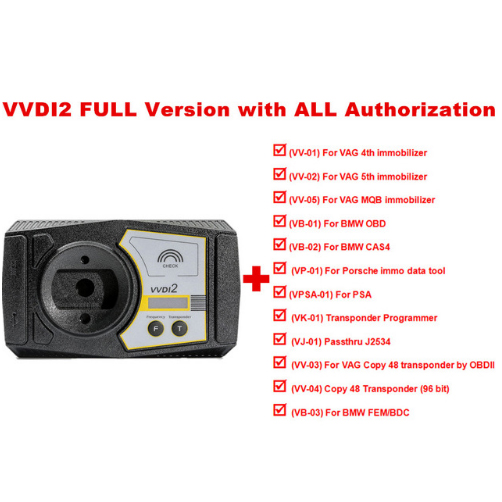 [Ship from UK/US/EU] V7.3.5 Xhorse VVDI2 Full Version (Every Software Activated)