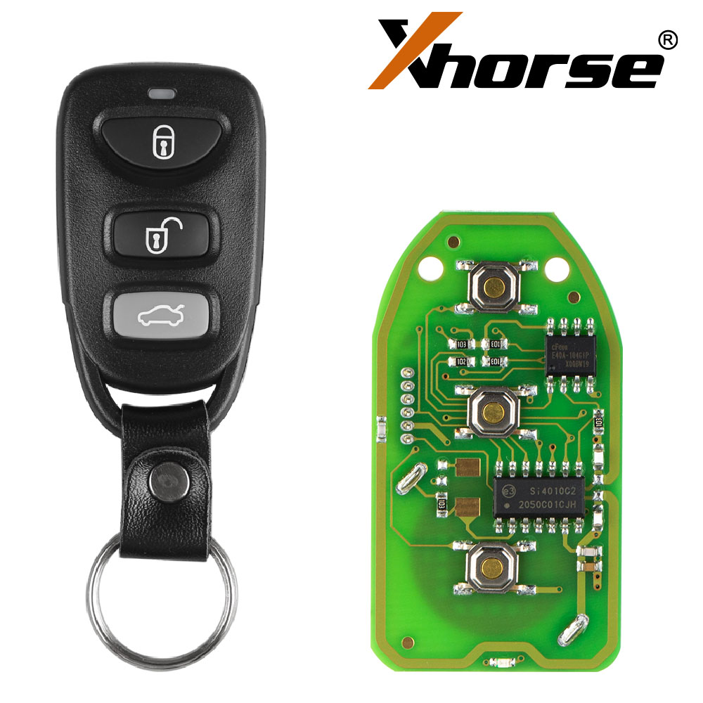 X008 Series XHORSE Toyota Style Universal Remote Key Fob 3B for VVDI Key Tool