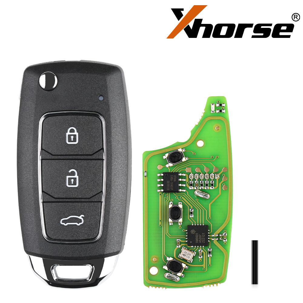 5* Xhorse Hyundai Type Universal Remote Key 3 Button Fob for VVDI Key Tool VVDI2 