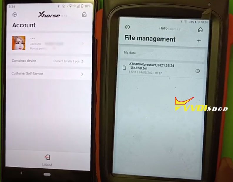 Xhorse Mini Prog Transfer Data To Other Device 22