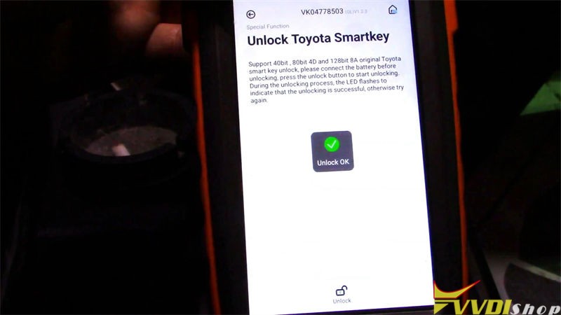 Xhorse Vvdi Key Tool Max Unlock Program Toyota 8a Smart Key (5)