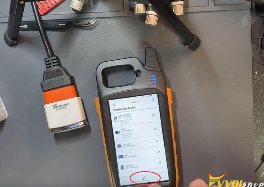 Bind Xhorse FT Mini OBD Tool with Xhorse App 4