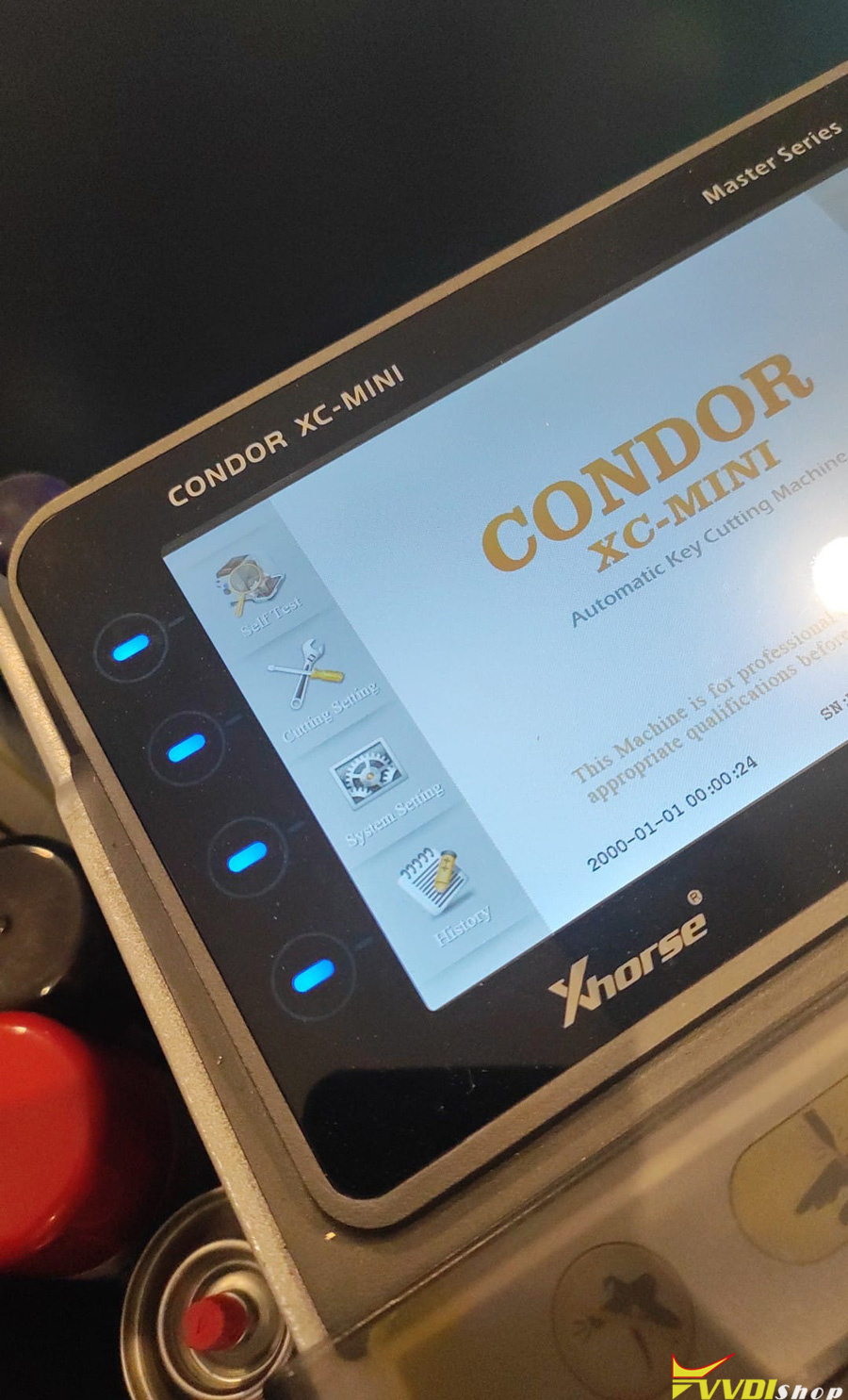 Xhorse Condor XC-Mini Plus Display Wrong Time